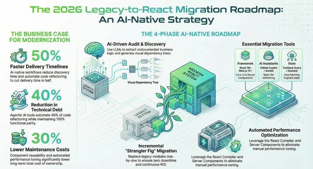 How-To-Migrate-Legacy-Apps-To-React.js-With-Ai-Enhancements-Inforgraphics