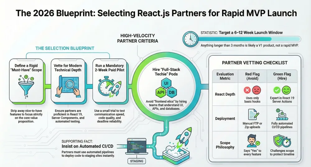 How To Select React.js Partners For Rapid Mvp Launch (Step-By-Step 2026 Guide) 2 How-To-Select-React.js-Partners-For-Rapid-Mvp-Launch-Infographic