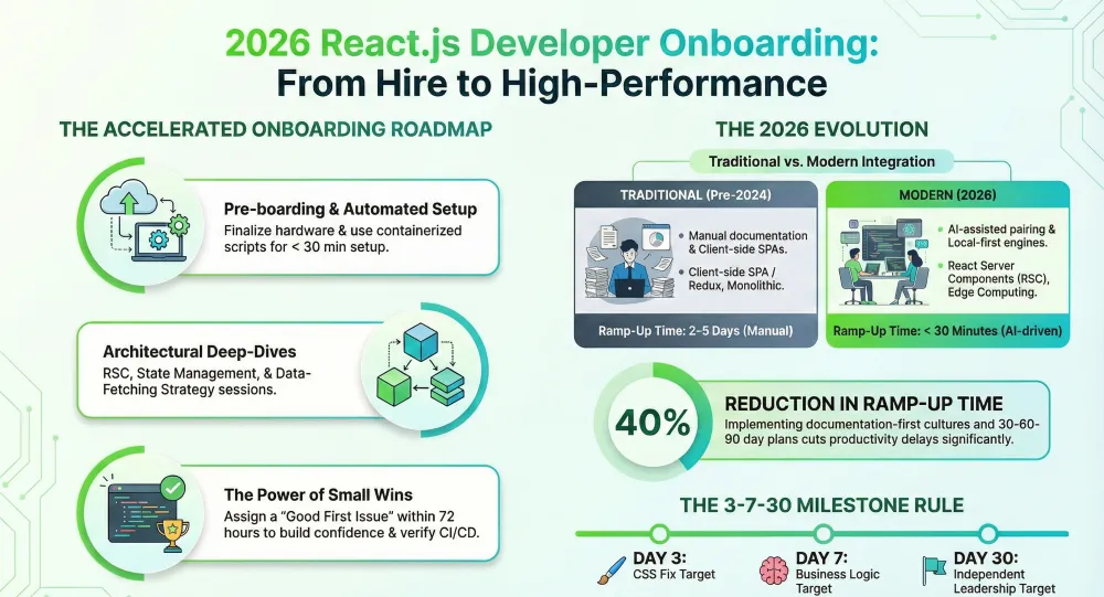 React.js-Developer-Onboarding-Checklist-Infographic