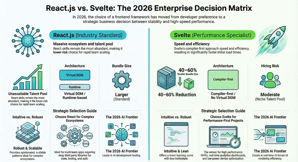 React.js-Vs-Svelte-Enterprise-Performance-Comparison-Infographic
