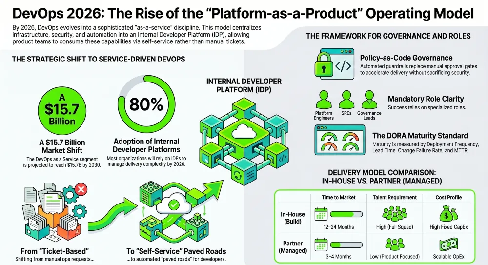 Devops-As-A-Service-Operating-Model-Roles-Responsibilities-And-Governance-Infographic
