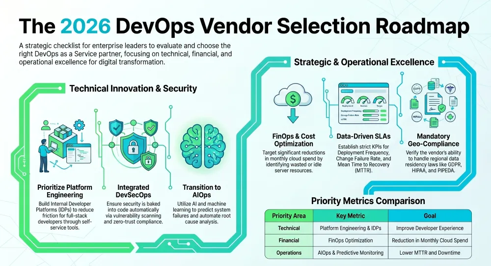 The-Ultimate-Devops-Vendor-Evaluation-Checklist-For-Enterprises-Infographics