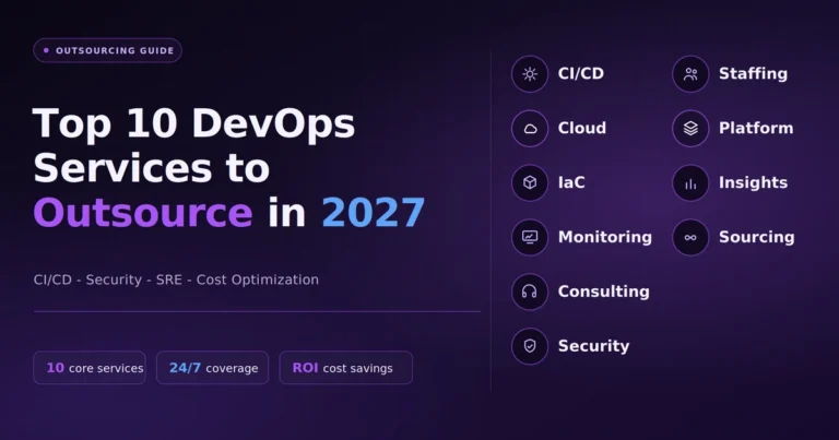 Top 10 Types Of Devops Services Businesses Can Outsource In 2027
